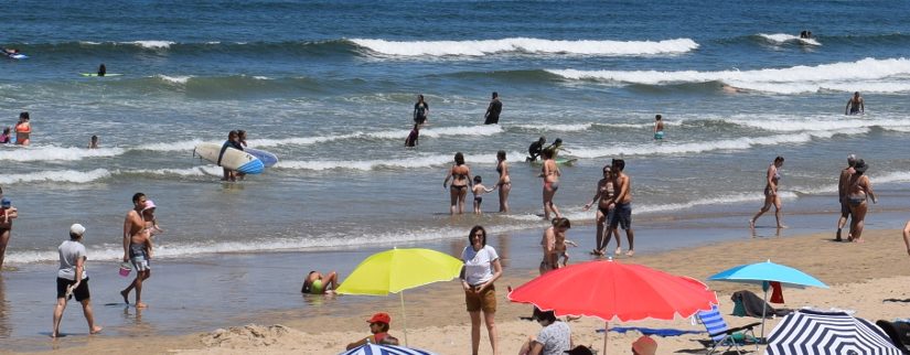 bandeau de la plage à hendaye