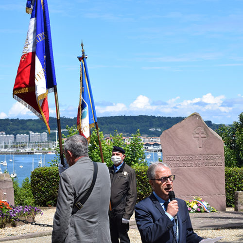 Cérémonie 18 juin - Discours M. Maire