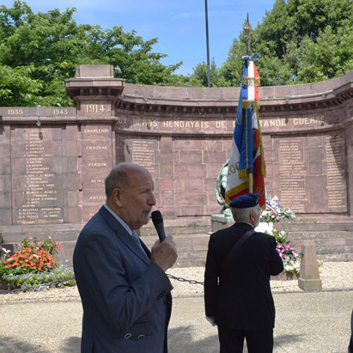 Cérémonie 18 juin - discours