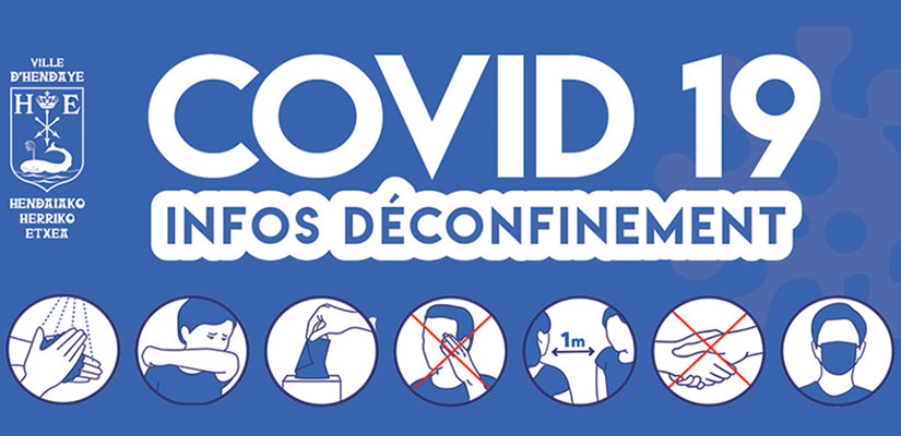 Covid 19 - Infos déconfinement